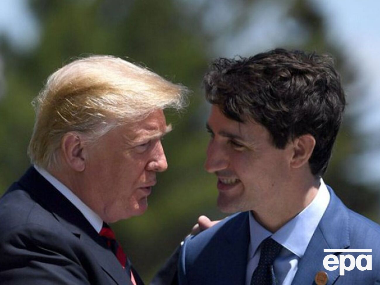 За словами Трюдо, він досяг такої домовленості з президентом Трампом під час телефонної розмови