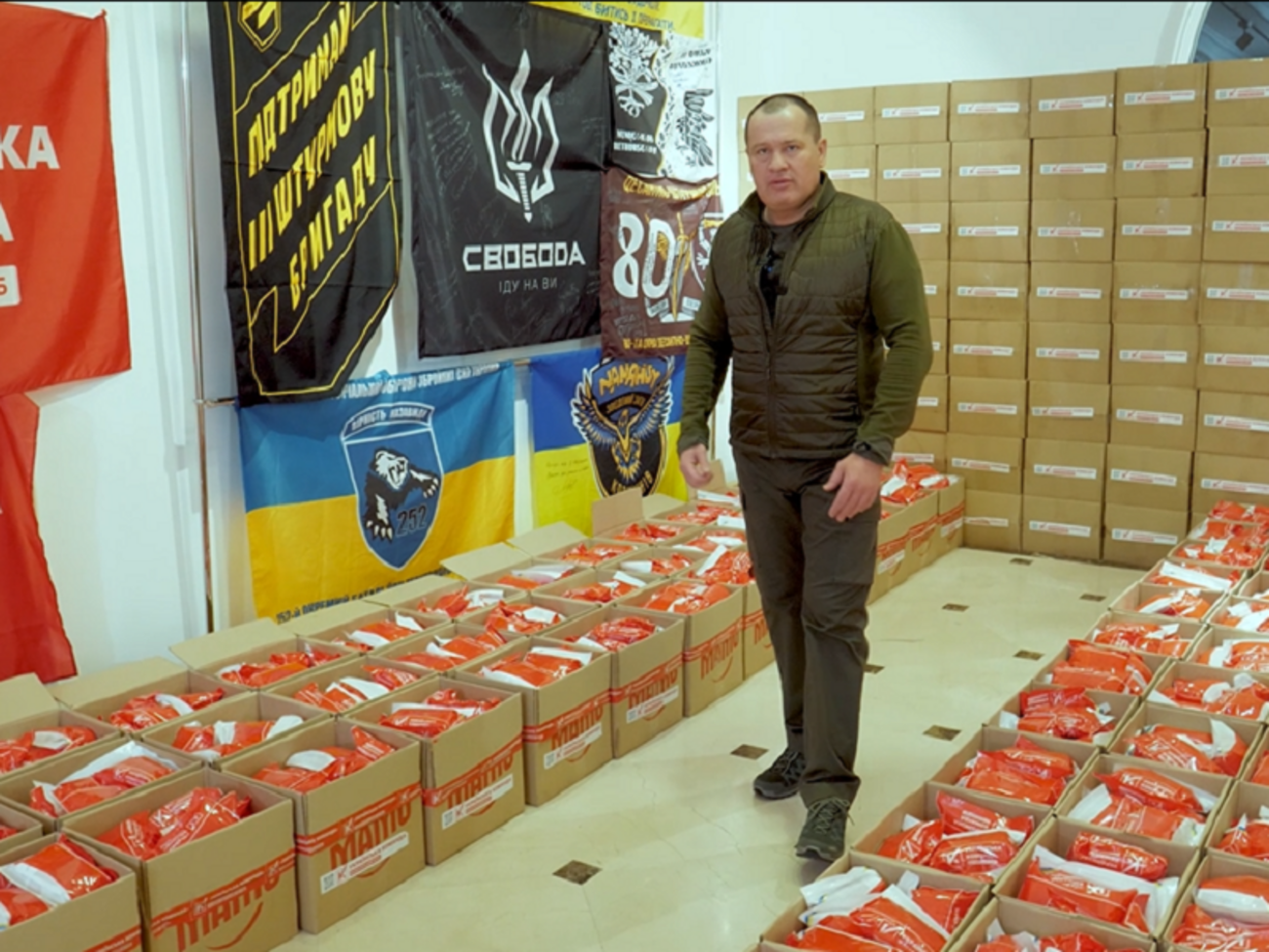 Доправлено 10 тис. наборів обігріву, зазначив Палатний