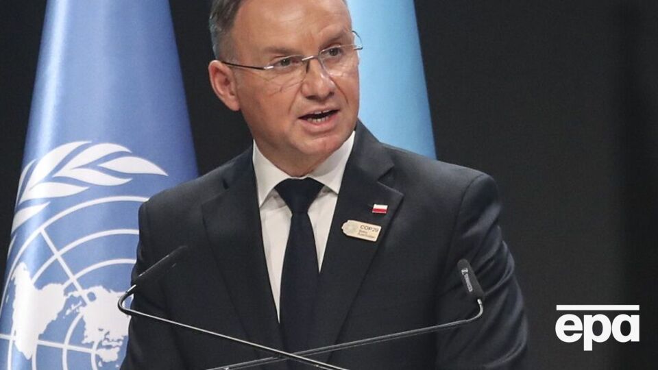 По словам Дуды, он говорил с Зеленским об "осведомленности" о событиях на Волыни накануне полномасштабного вторжения