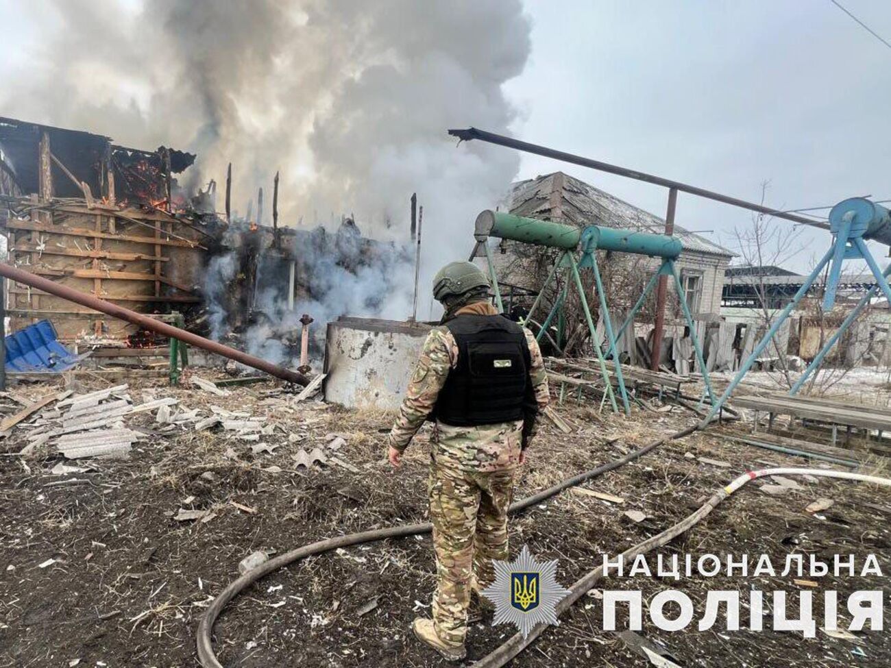 Поліцейські документують воєнні злочини РФ