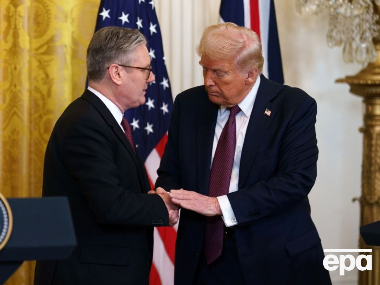 Британский премьер сказал американскому президенту, что Украина хочет устойчивого мира