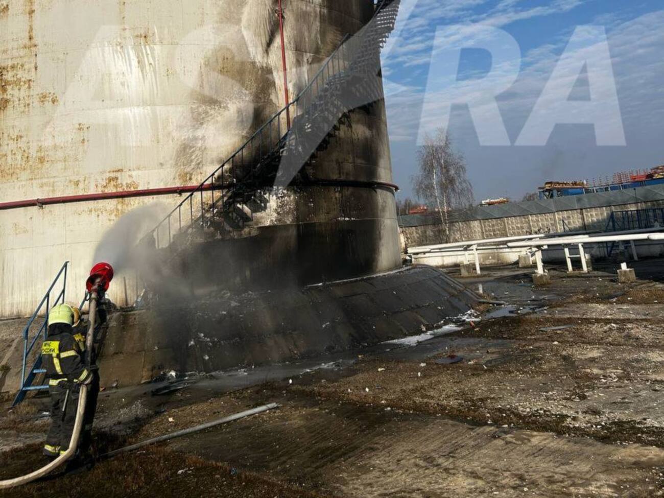 Взрыва топлива не произошло