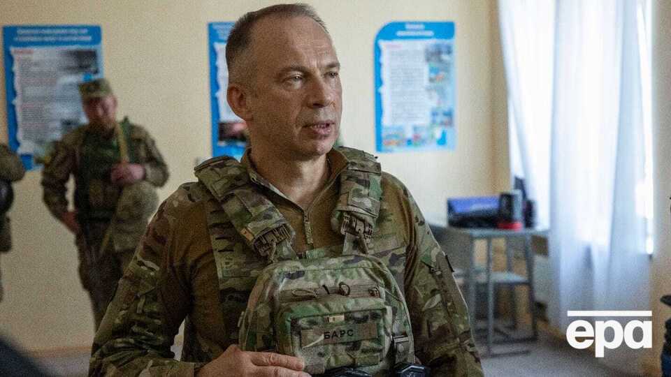 Сырский: Враг хочет перенести боевые действия на территорию Сумской и Харьковской областей