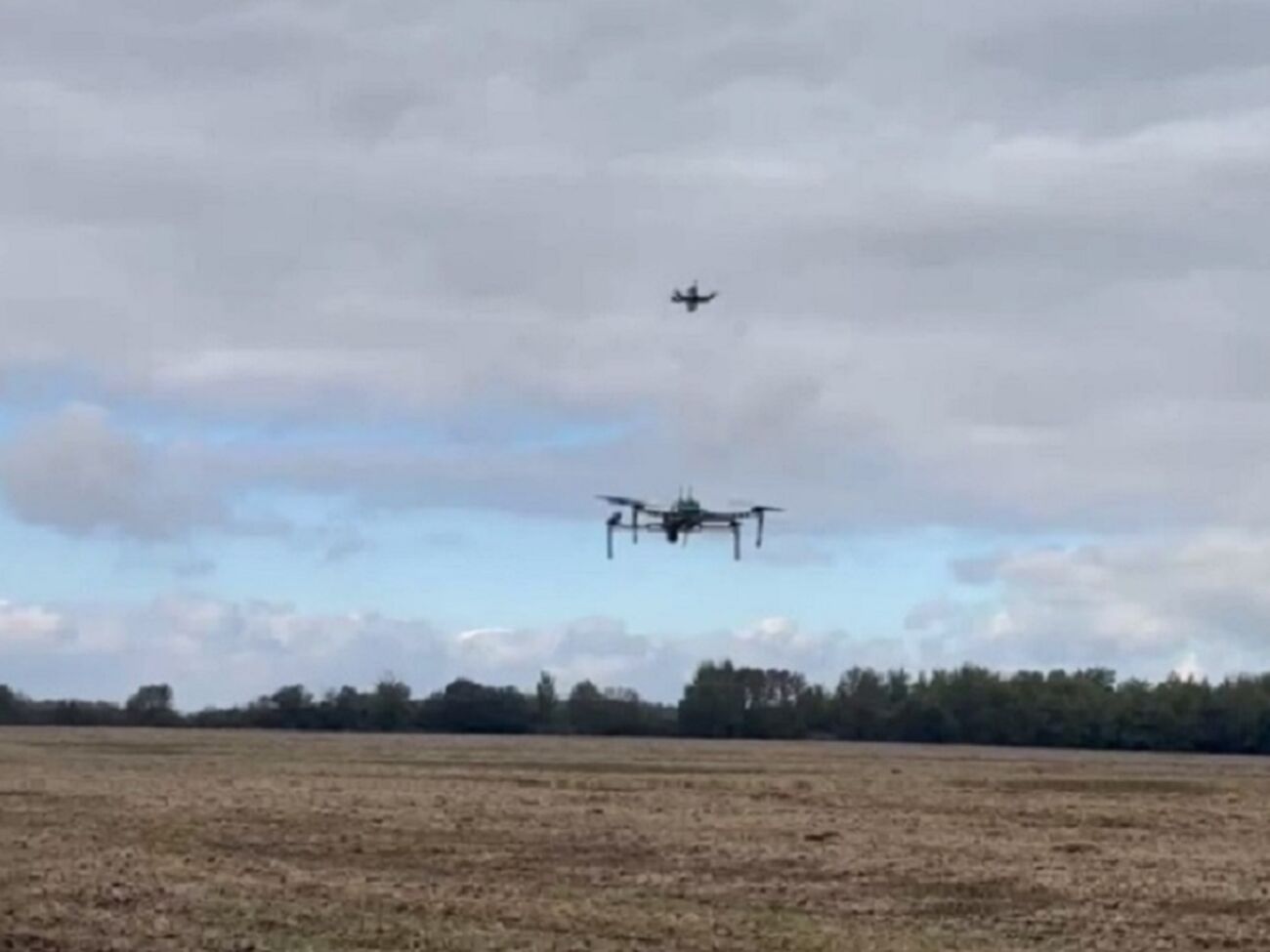 Федоров показав роботу БПЛА-носія з одним дроном