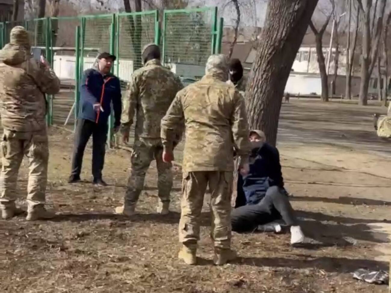 Инцидент попал на видео