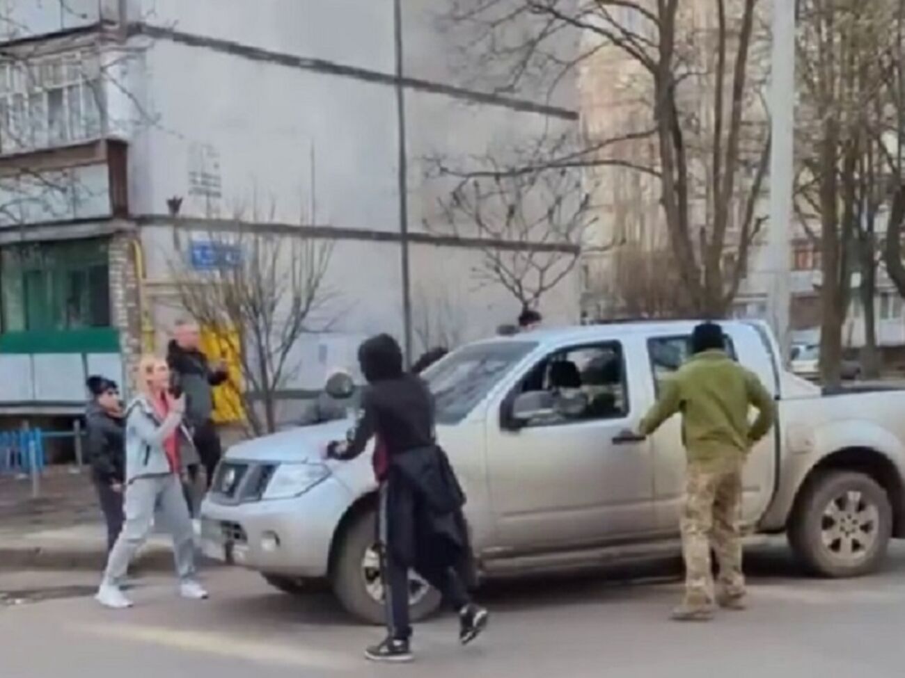 Инцидент попал на видео
