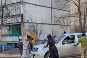 Инцидент попал на видео