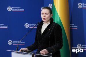 Шакалієне заявила, що Литва має готуватися до ймовірного воєнного вторгнення