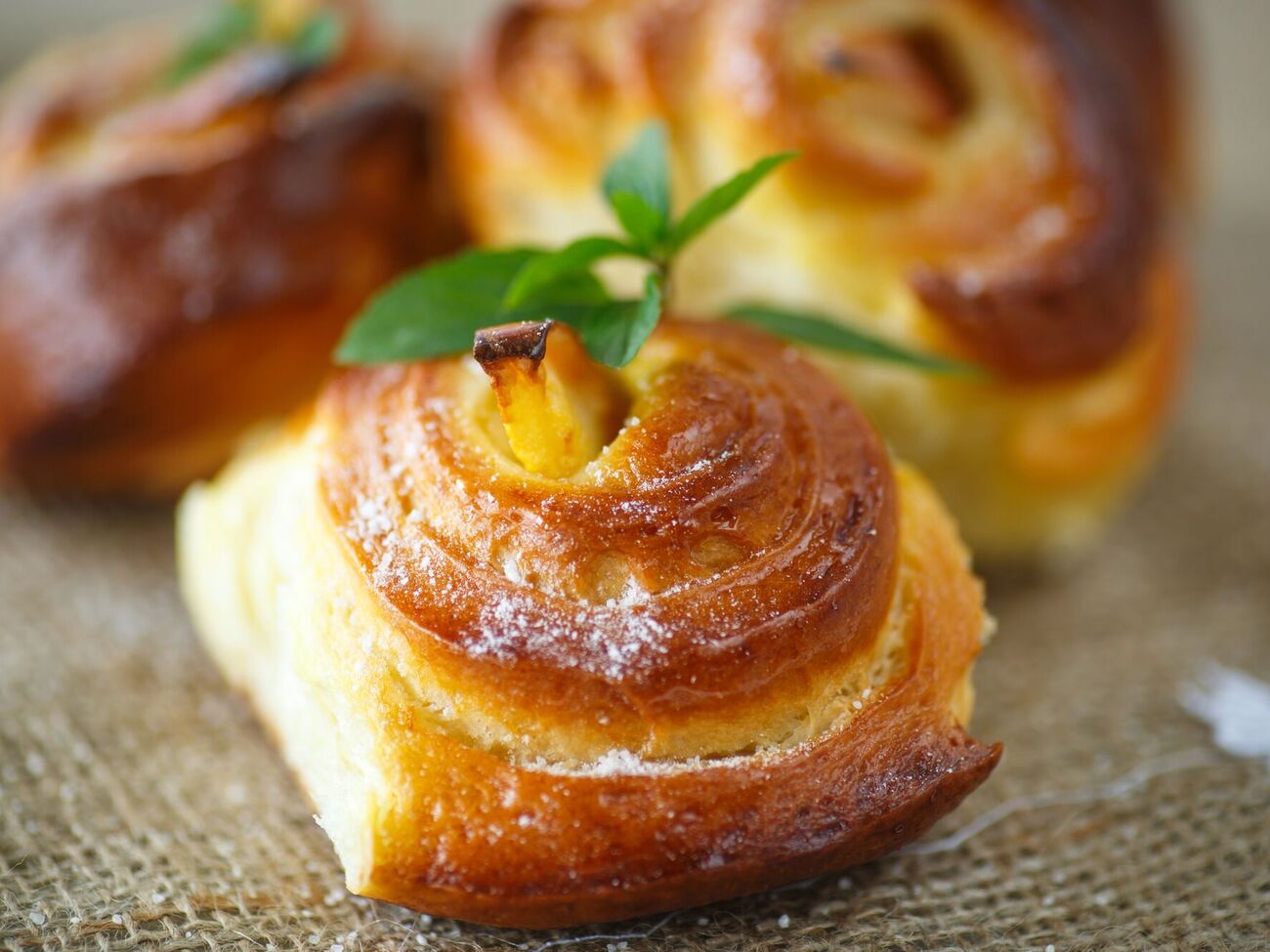 Яблоки в тесте подходят для постного стола