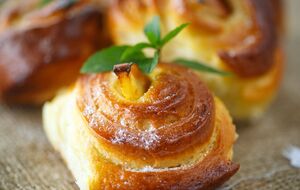 Яблука в тісті годяться для для пісного столу