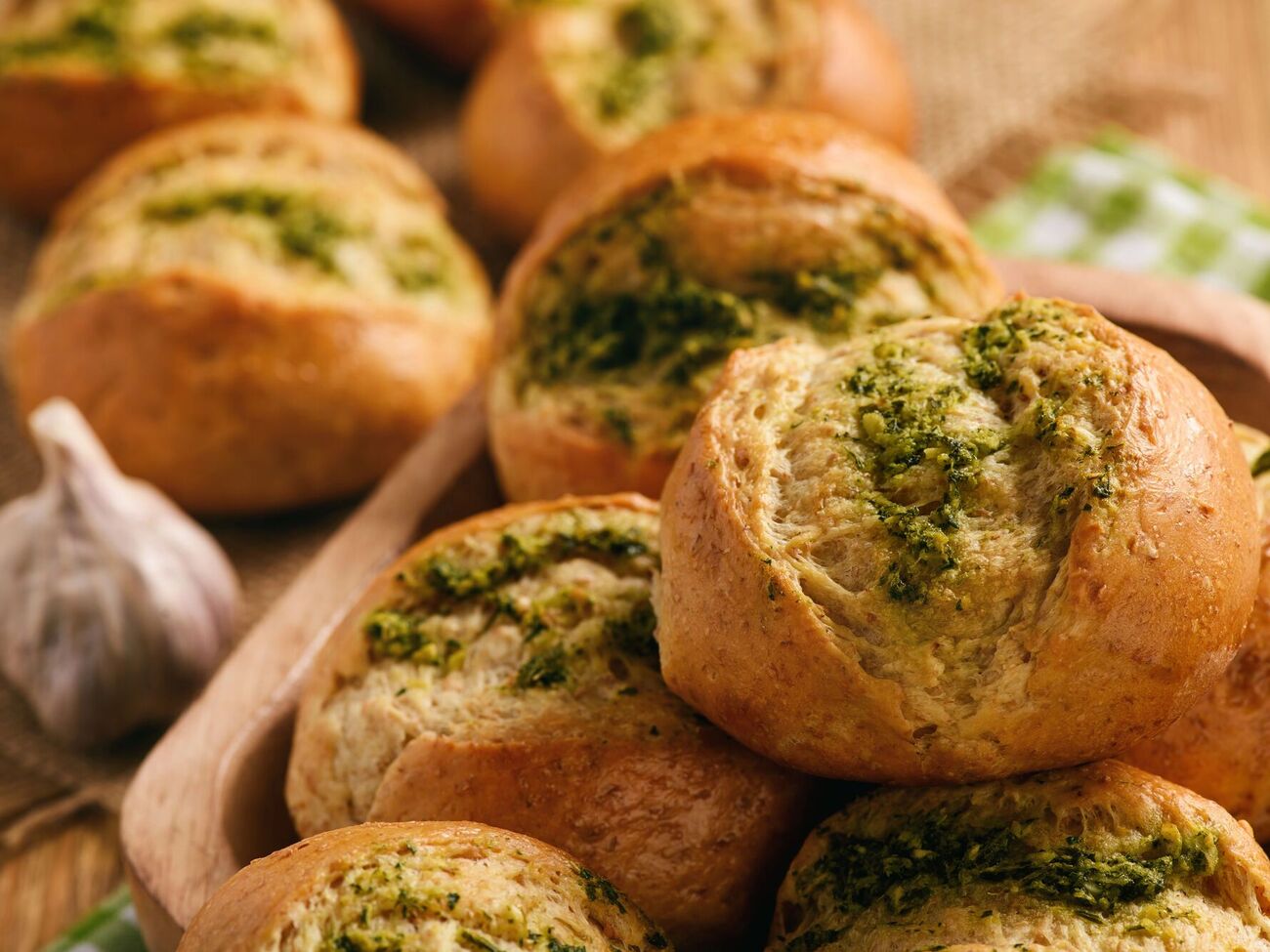 Булочки готовятся на натуральной закваске