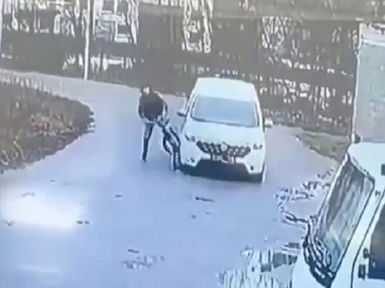 ДТП произошло на закруглении дороги