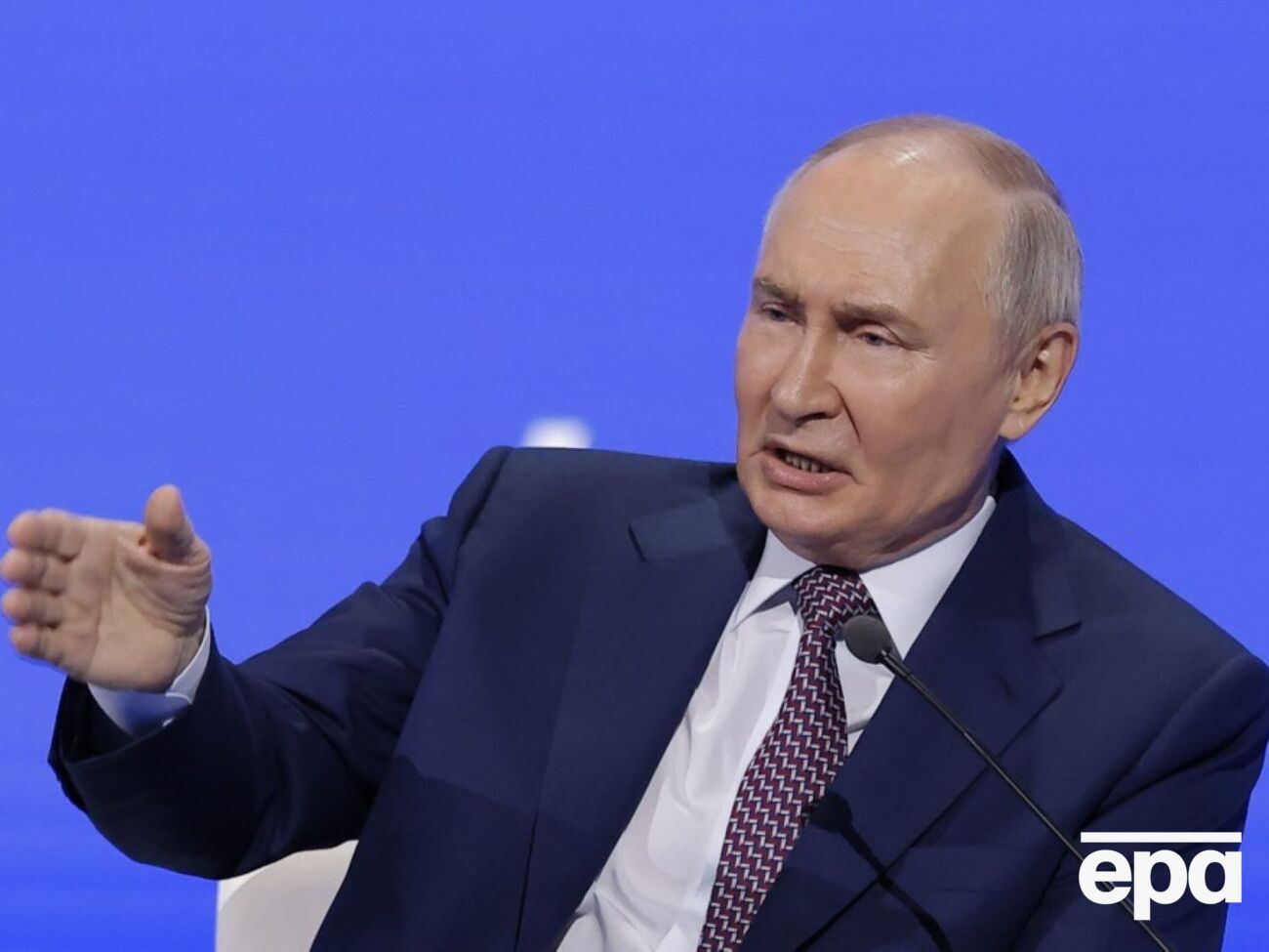 В заявлении Кремля говорится также о требовании остановки мобилизации в Украине