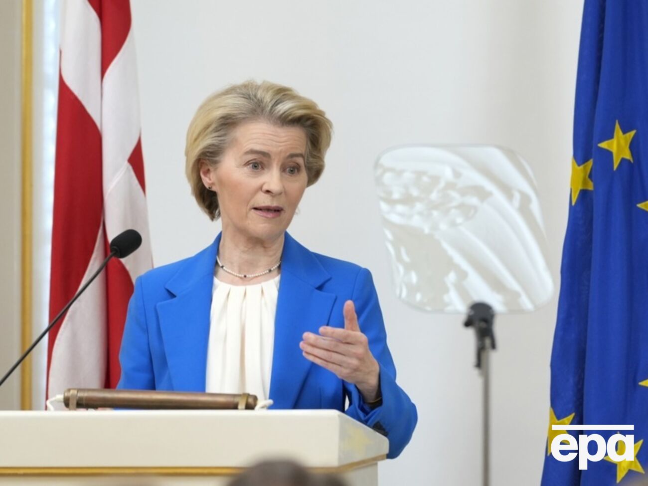 За словами фон дер Ляєн, Росія готується до конфронтації в той час, як США переорієнтовують увагу на Індо-Тихоокеанський регіон