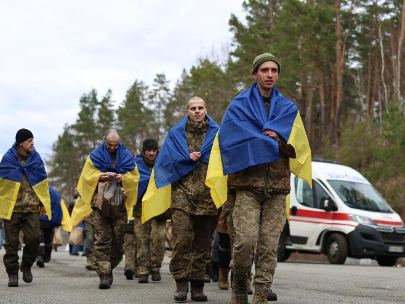 Возвращенные из плена пройдут медосмотр