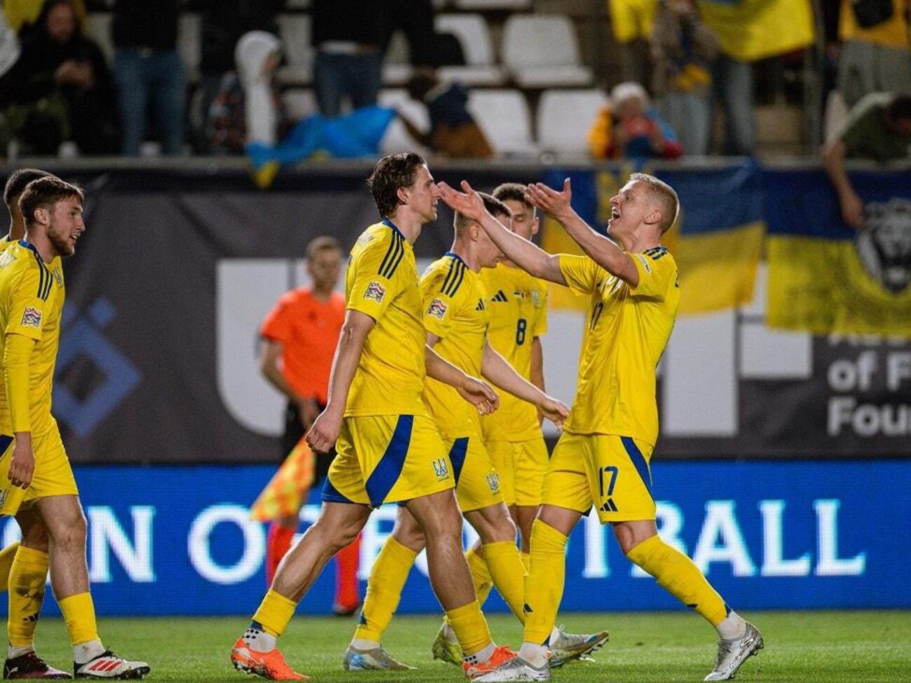 Українці перемогли у матчі з Бельгією