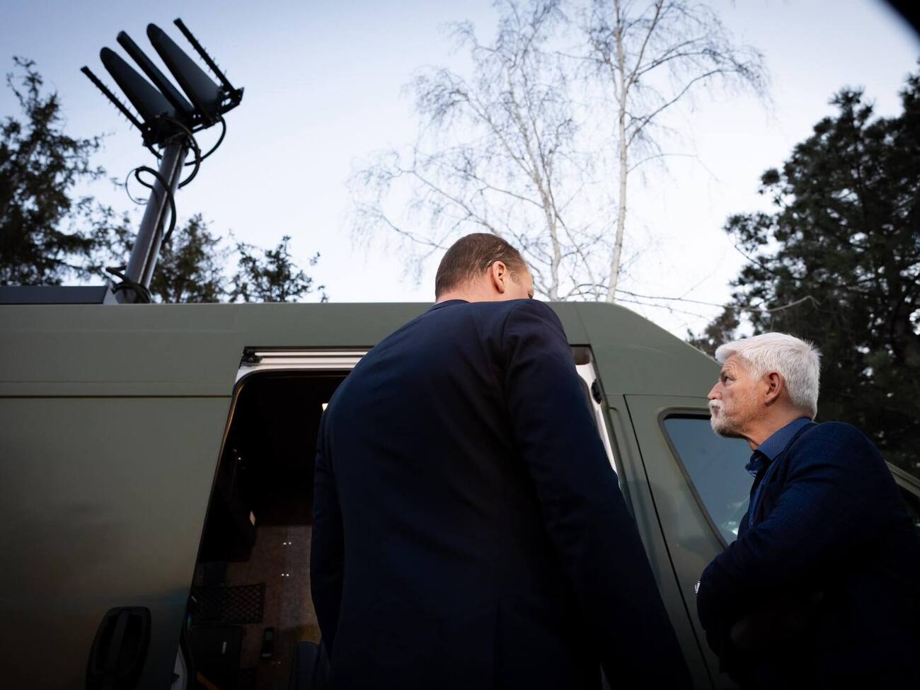 Чеський президент перебуває з візитом в Україні