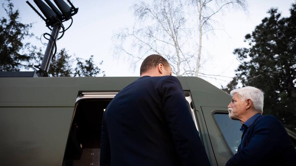 Чеський президент перебуває з візитом в Україні