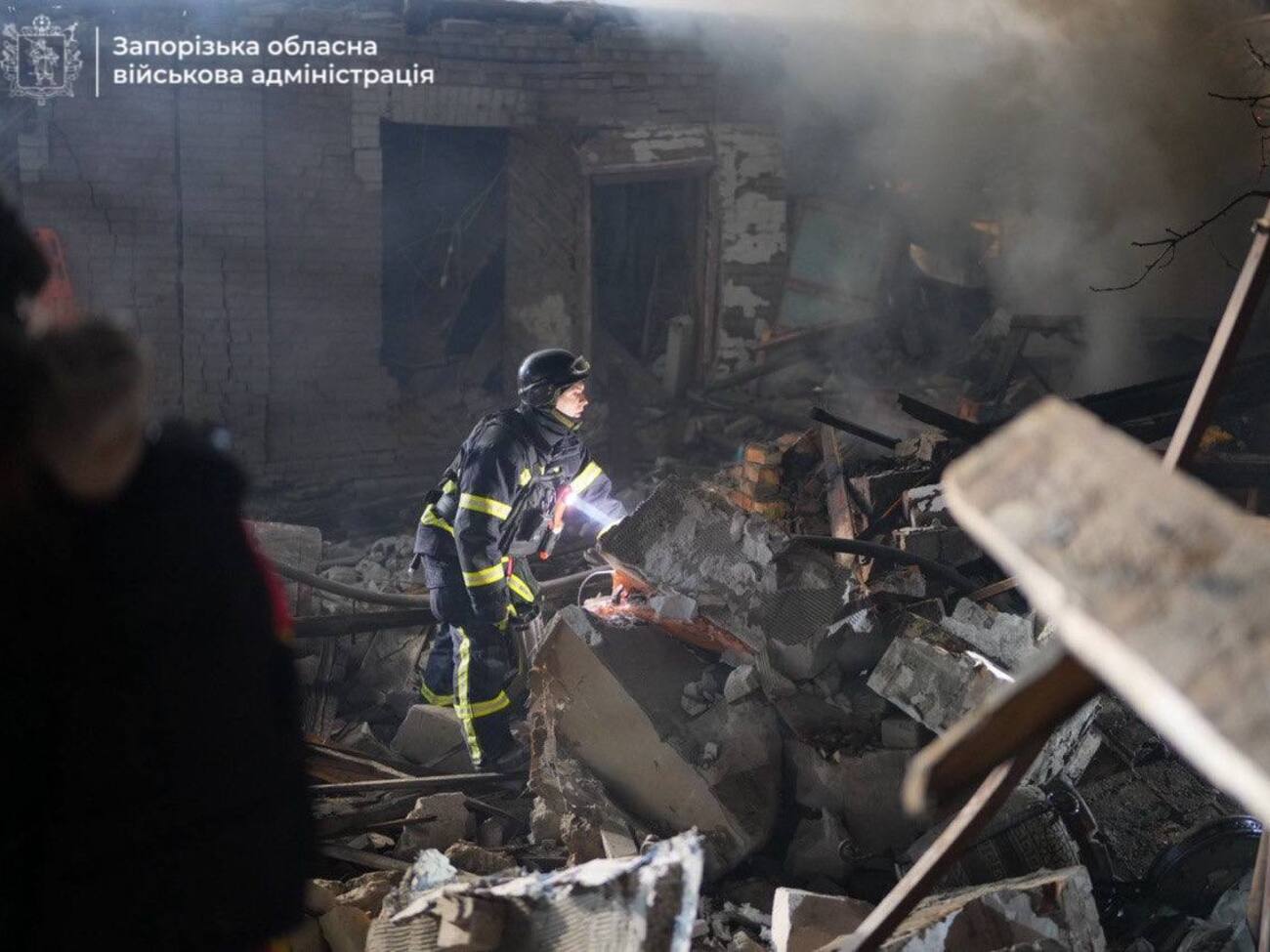 Унаслідок удару поранення дістало восьмеро осіб