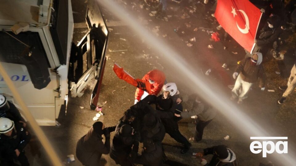 У містах Туреччини з 19-го до 23 березня правоохоронці затримали 1133 учасників протестів