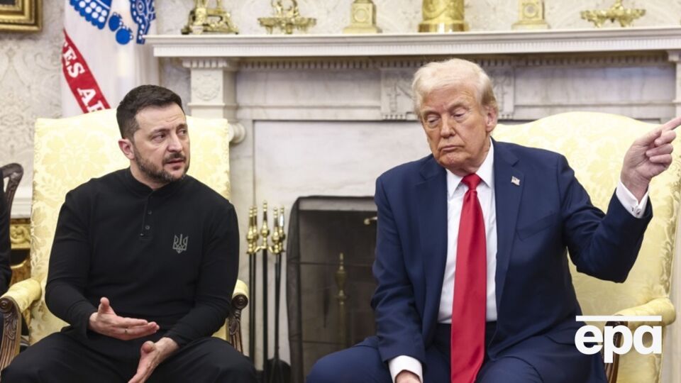 Настроение Трампа ухудшилось во время встречи с Зеленским, пишет СМИ