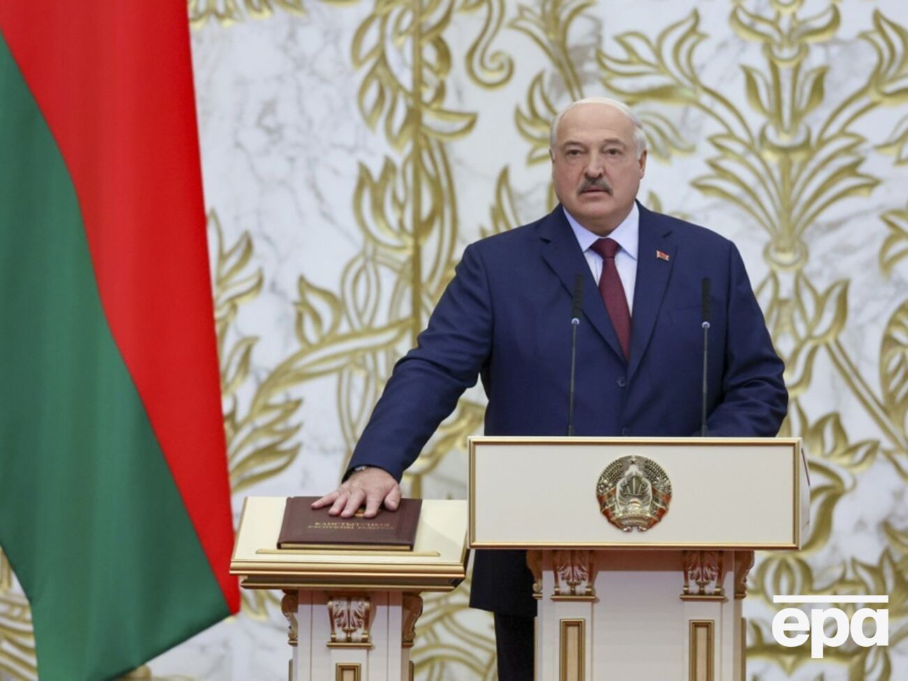 Під час своєї промови Лукашенко заявив, що пів світу мріє про білоруську диктатуру