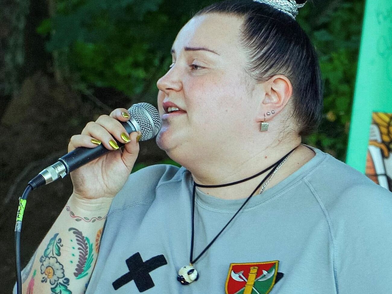 alyona alyona: Сейчас начну фигурой немного заниматься, потому что беременность – это где-то плюс 15 или 20 кг. Мне будет тяжело