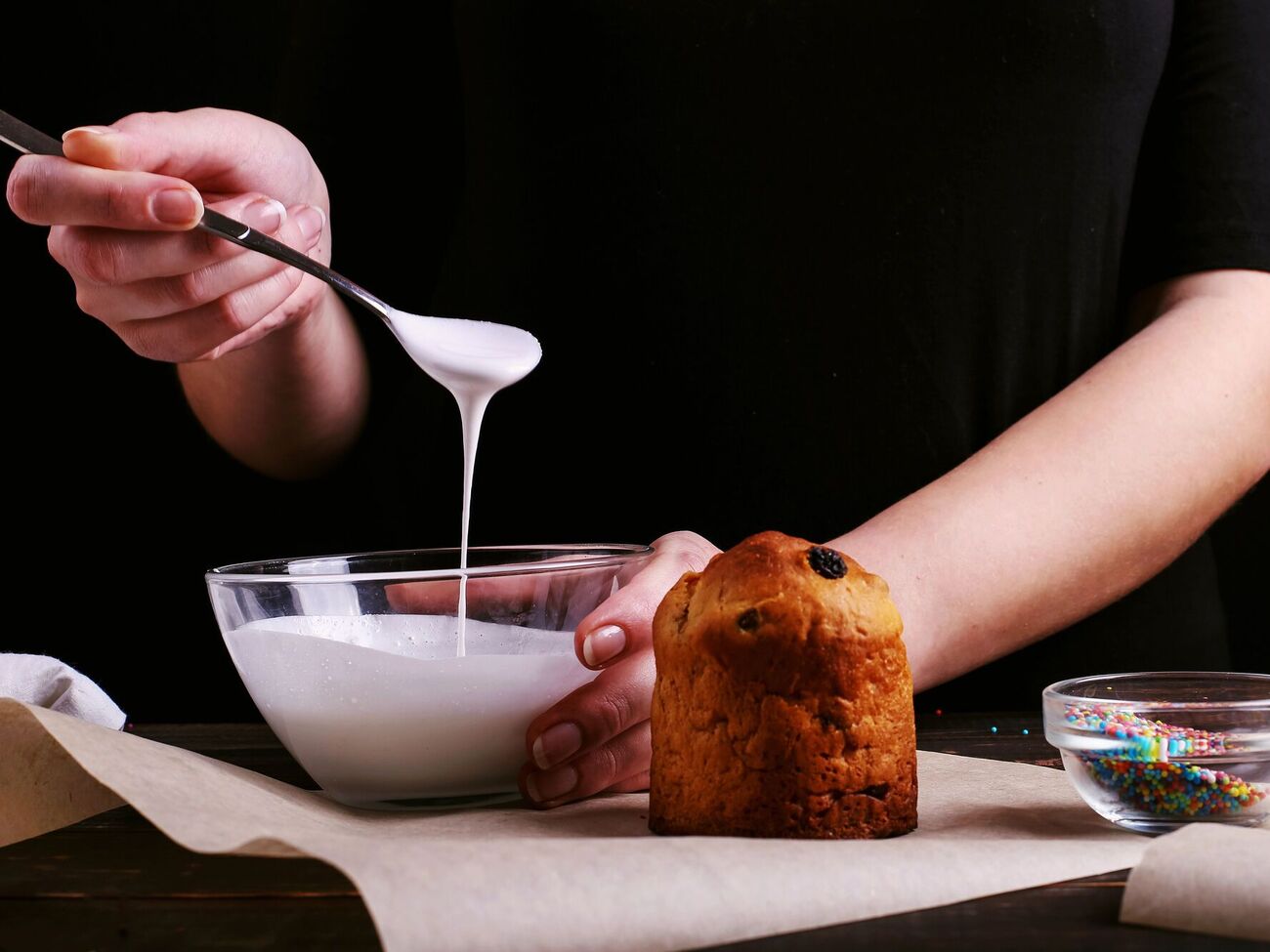 Глазурь не будет крошиться