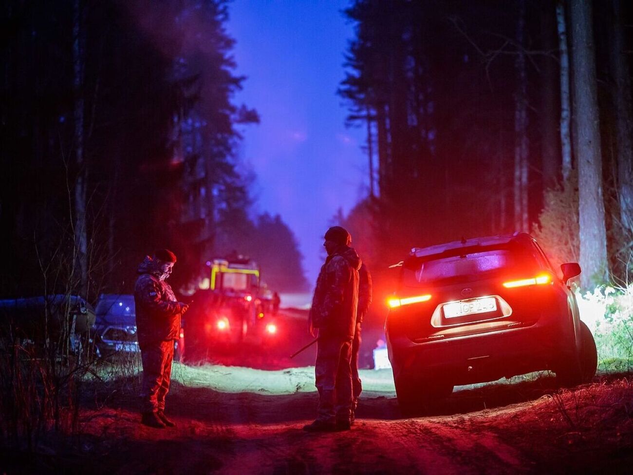 Водночас литовські військові заявили, що рятувальна операція триває