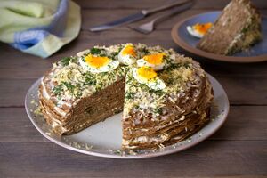 За цим рецептом печінковий торт виходить надзвичайно ніжним