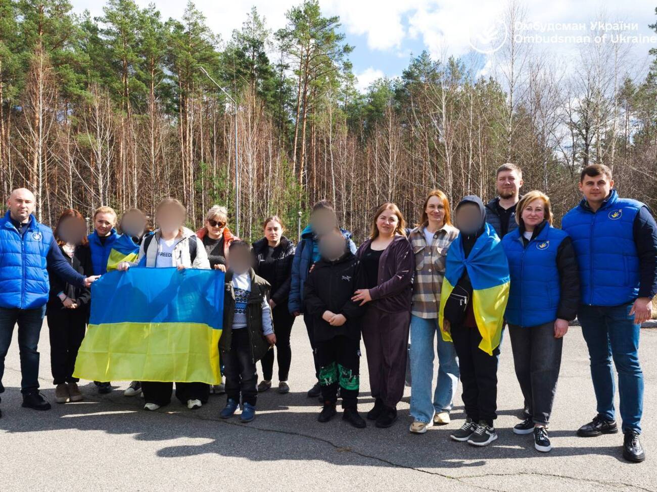 Украина вернула детей из оккупации