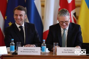 Перший етап плану передбачає перемир'я "в повітрі, на морі та в енергетичній інфраструктурі", сказав Макрон