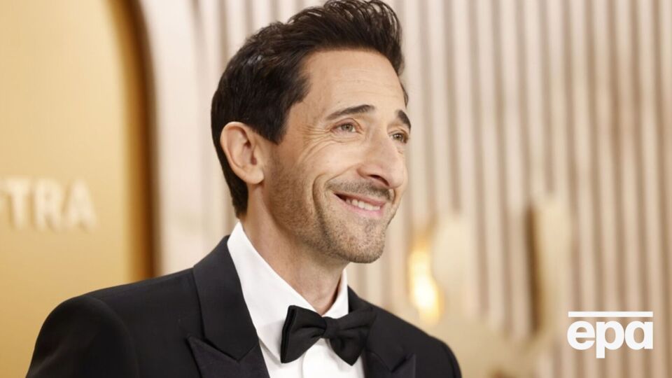 Броуди получил "Оскар" за главную роль в фильме "Бруталист"