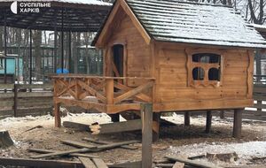 Дрон окупантів влучив у контактний двір екопарку