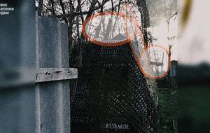 Партизаны подожгли вражеский грузовик с военным оборудованием