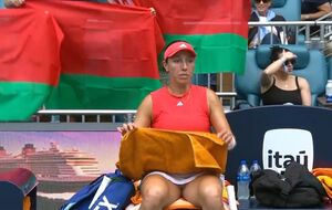 Медиа пишут, что флагами Беларуси махали демонстративно