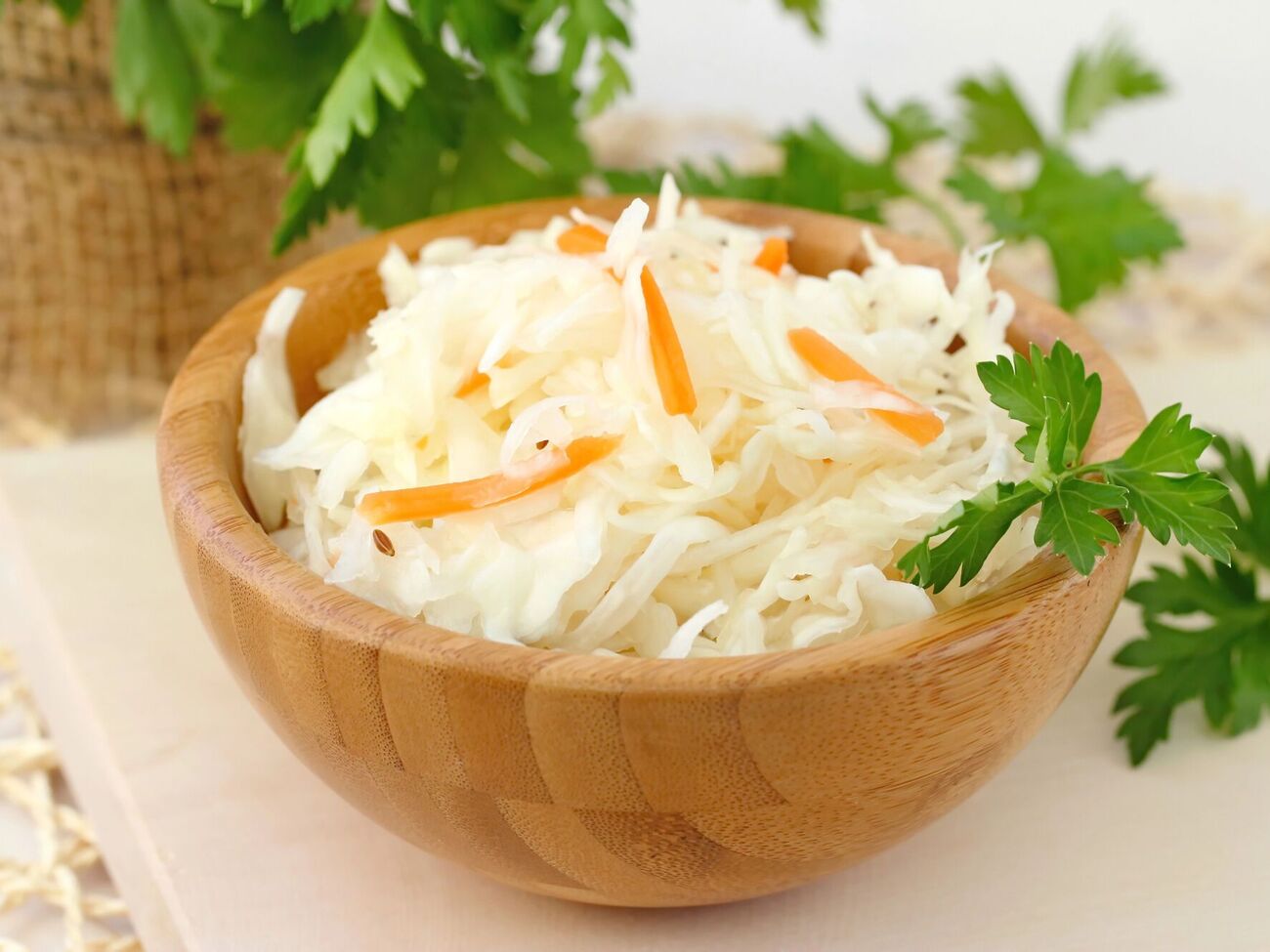 Эта капуста долго остается белой