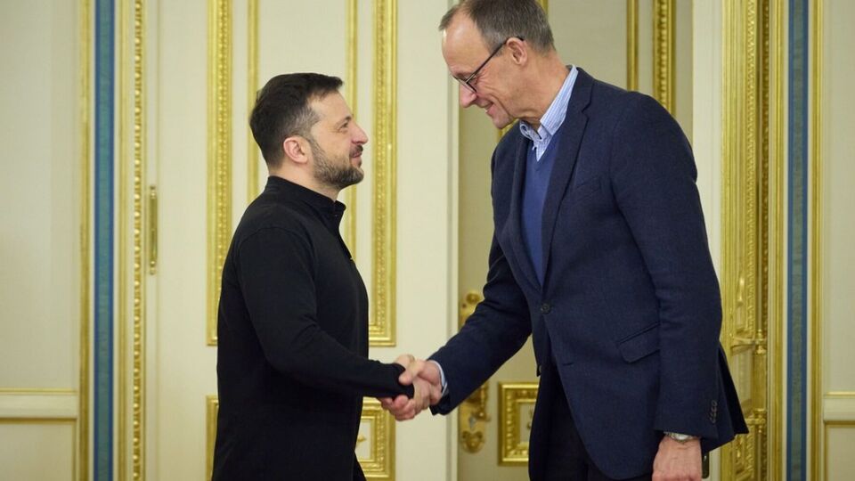 За словами Зеленського, вони з Мерцом скоординували позиції