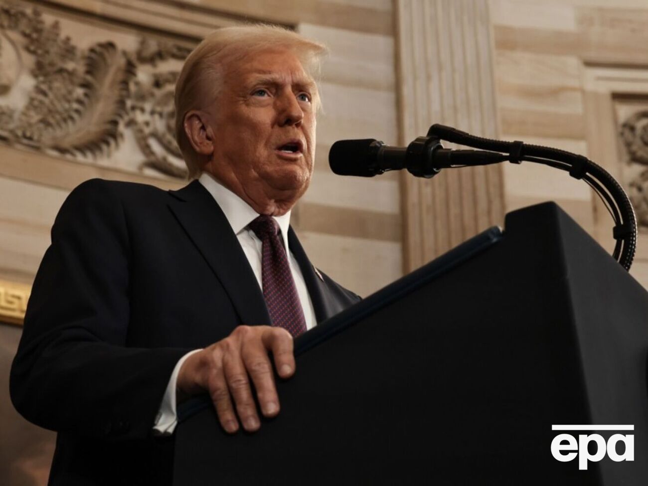 Промова Трампа передбачає чотири основні розділи, серед яких – "відновлення миру в усьому світі"