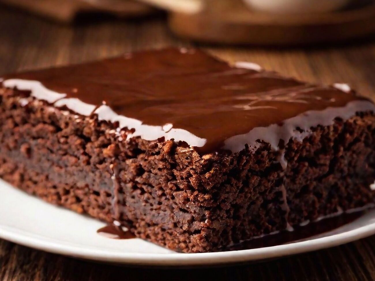 Брауни нужно выпекать 25 минут