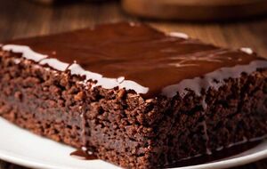 Брауни нужно выпекать 25 минут