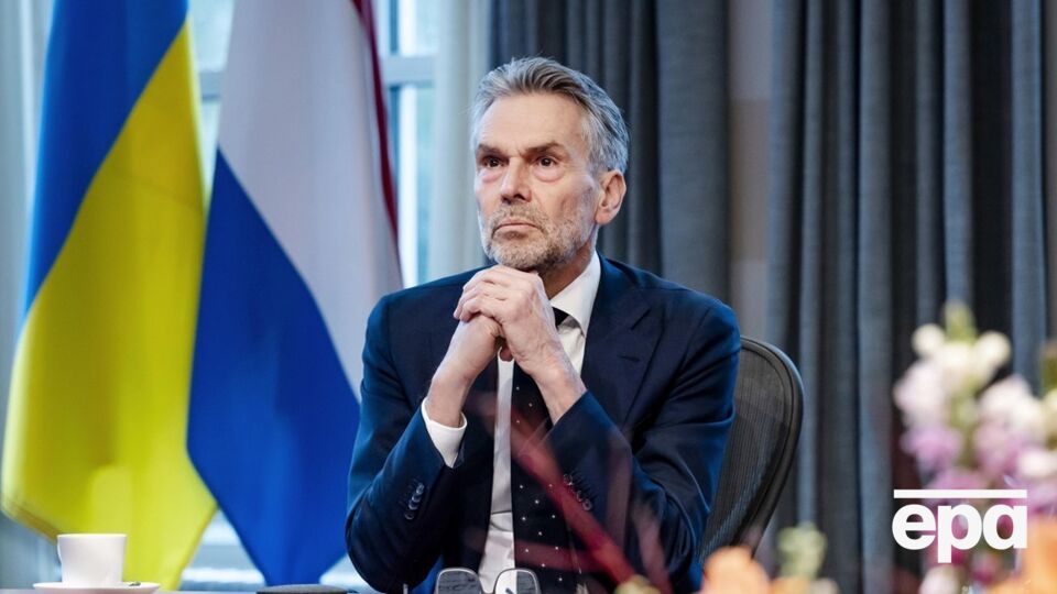Схооф заявив, що загальна сума допомоги від Нідерландів Україні становить уже приблизно €5,8 млрд