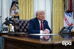 Лівітт підкреслила, що Трамп (на фото) докладає неймовірних зусиль, щоб досягти мирної угоди між Росією й Україною