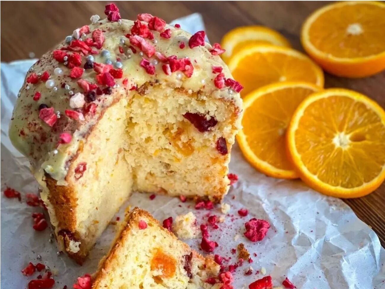 Вкус и аромат цитрусовой паски очень аппетитны