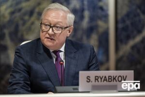 Рябков стверджує, що у пропозиціях США "взагалі немає розв'язання проблем, пов'язаних із першопричинами" війни