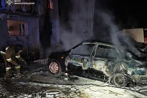 Из-за атаки возникли два пожара