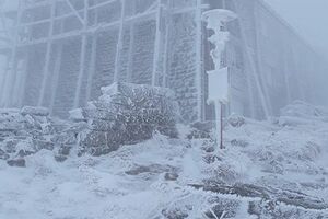 Температура в горах опустилась до -10 °С