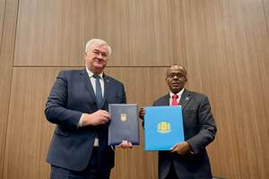 Сибіга (на фото ліворуч): Ми цінуємо підтримку Сомалі суверенітету й територіальної цілісності України