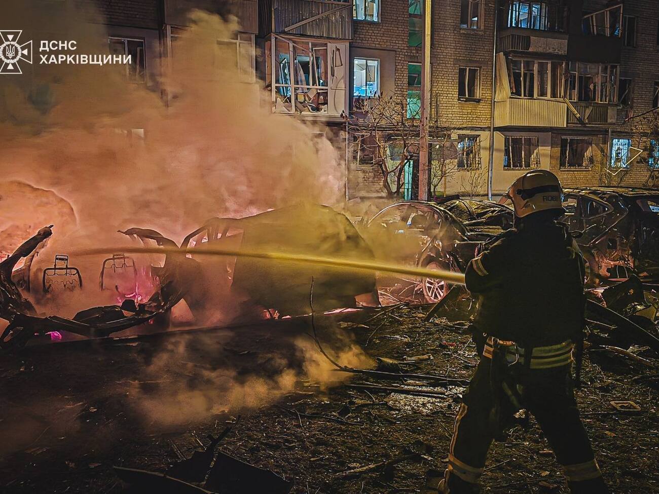 Под огнем был Немышлянский район