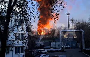 В Оренбурзькій області РФ горить ТЕЦ